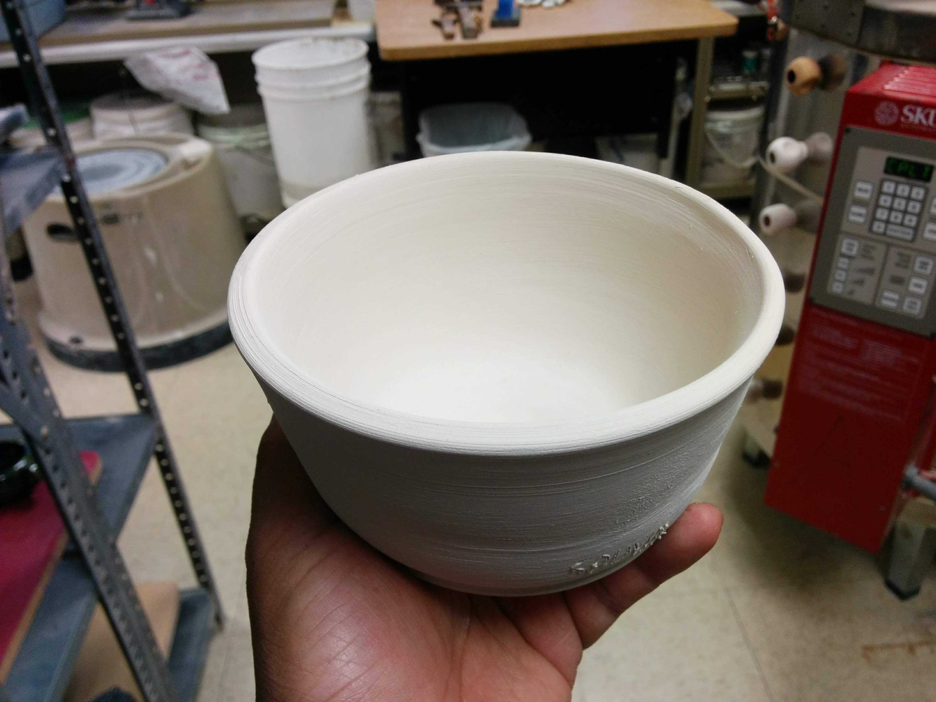 Fired bowl. July 8, 2019